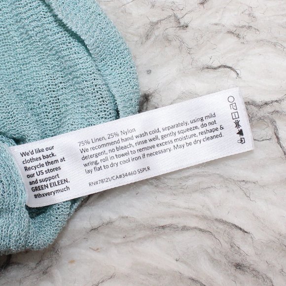 Eileen Fisher Sleeveless Knit Tank Linen Blend - Picture 8 of 9